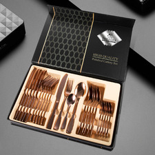 24 Piece Stainless Steel Cutlery Set