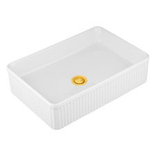 Anika 500mm Above Counter Basin with Pop-Up Waste