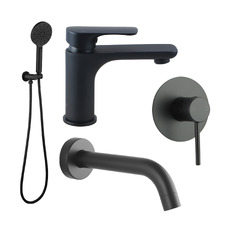 Cammie Round Shower & Tapware Bathroom Package