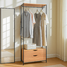 Madina 2 Drawer Clothes Rack