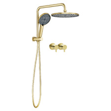 Jagael Short Twin Shower Tap Set