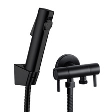 Alto Round Toilet Bidet Spray with Dual Diverter Tap