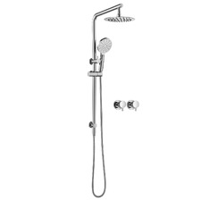 Mikolaj Twin Shower Tap Set