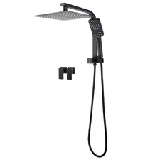 Alessandro Short Twin Shower Tap Set