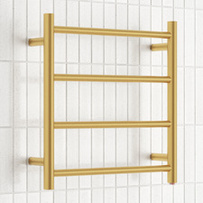Solander 500 x 520mm 4 Bar Heated Towel Rail