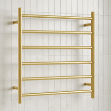 Solander 600 x 620mm Round Heated Towel Rail