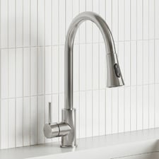 Rohan Gooseneck Pull-Out Kitchen Sink Mixer