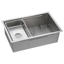 Barossa 680mm Single Stainless Steel Kitchen Sink & Accessories Package