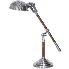 Antique Silver Hartford Adjustable Desk Lamp