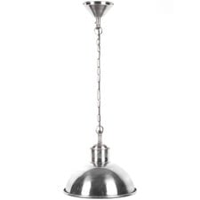 Antique Silver Boston Pendant Light