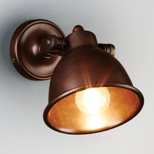 Cindy Brass Angled Wall Sconce