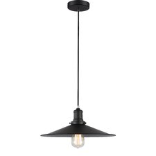 Ashstead Black Iron Pendant Light