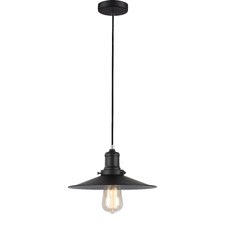 Ashstead Black Iron Pendant Light