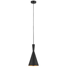 Caviar Long Cone Aluminium Pendant Light