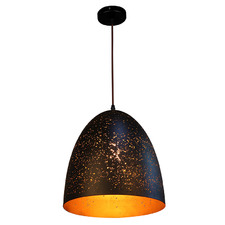 Celeste 30.5cm Bell Perforated Metal Pendant Light