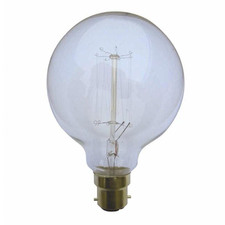 Ravello B22 Fancy Round 25w Carbon Filament Bulb