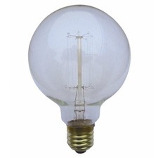 Ravello B22 Fancy Round 25w Carbon Filament Bulb