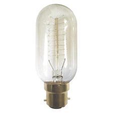 Holloway B22 Tubular 25W Filament Bulb