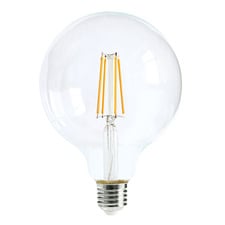 Valmont E27 Round 8W Dimmable LED Filament Bulb