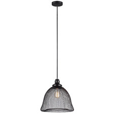 Cheveux 33cm Iron Pendant Light