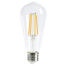Casa Lumi E27 Tubular 8W LED Filament Bulb