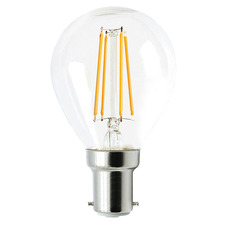 Brassmere B15 Round 4W Dimmable LED Filament Bulb