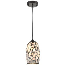 Glaze 13.6cm Stone Pendant Light