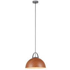 Legna Dome Timber Pendant Light