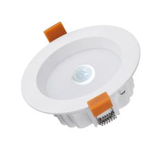 Move White 120mm Cut Out Motion Sensor Recessed Downlight