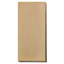 Rectangular Metal Outdoor Up/Down Wall Light