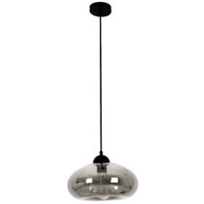 Mason Oval Steel & Glass Pendant Light