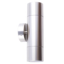 Lustro GU10 Stainless Steel Up/Down Exterior Wall Light