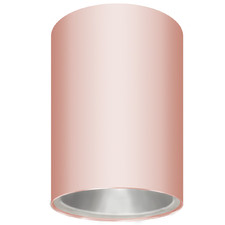 Ember Pink 135mm GU10 Surface Mounted Downlight