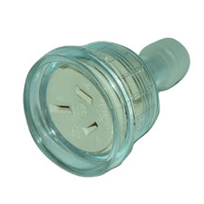 Clear Female Plug Top