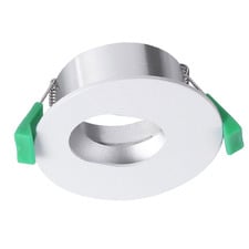 Architectural White 70mm Cut Out Ellipse Downlight Frame