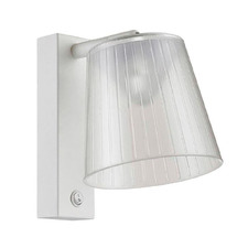 Chester White Aluminium Wall Light
