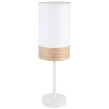 Tambura Metal & Fabric Table Lamp