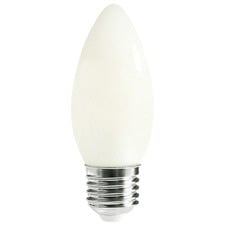 Lumera E27 Candle 4W Frosted LED Filament Bulb