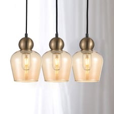 Champan Iron 3 Light Linear Pendant