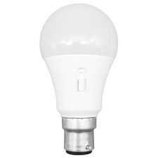 Vanta B22 Pear 10W Tri-CCT Frosted LED Bulb