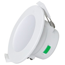 Solstice 90mm Cut Out Multi Faceplate Tri-CCT 8W Recessed Downlight