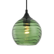 Marbre Iron Glass & Iron Pendant Light