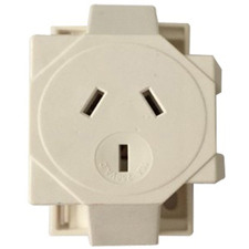 Quick Connect 3 Pin Socket Plug Bases (Set of 10)