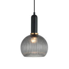Vintaj Wine Glass & Iron Pendant Light