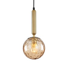 Trattino Glass Orb Pendant Light