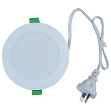 Solstice 90mm Cut Out Multi Faceplate Tri-CCT 10W Recessed Downlight