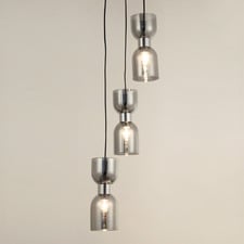 Clessidra Iron 3 Light Pendant