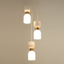 Clessidra Iron 3 Light Pendant