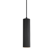 Ryder Iron Fluted Pendant Light