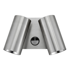 Double Adjustable LED Pillar Light with Sensor